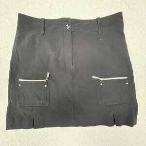 Jamie Sadock Women's Airwear Hybrid Athletic Skort Size 4 Zipper Pockets Stretch